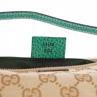 Gucci 5396. Gucci Beige Turquoise Boat Pochette