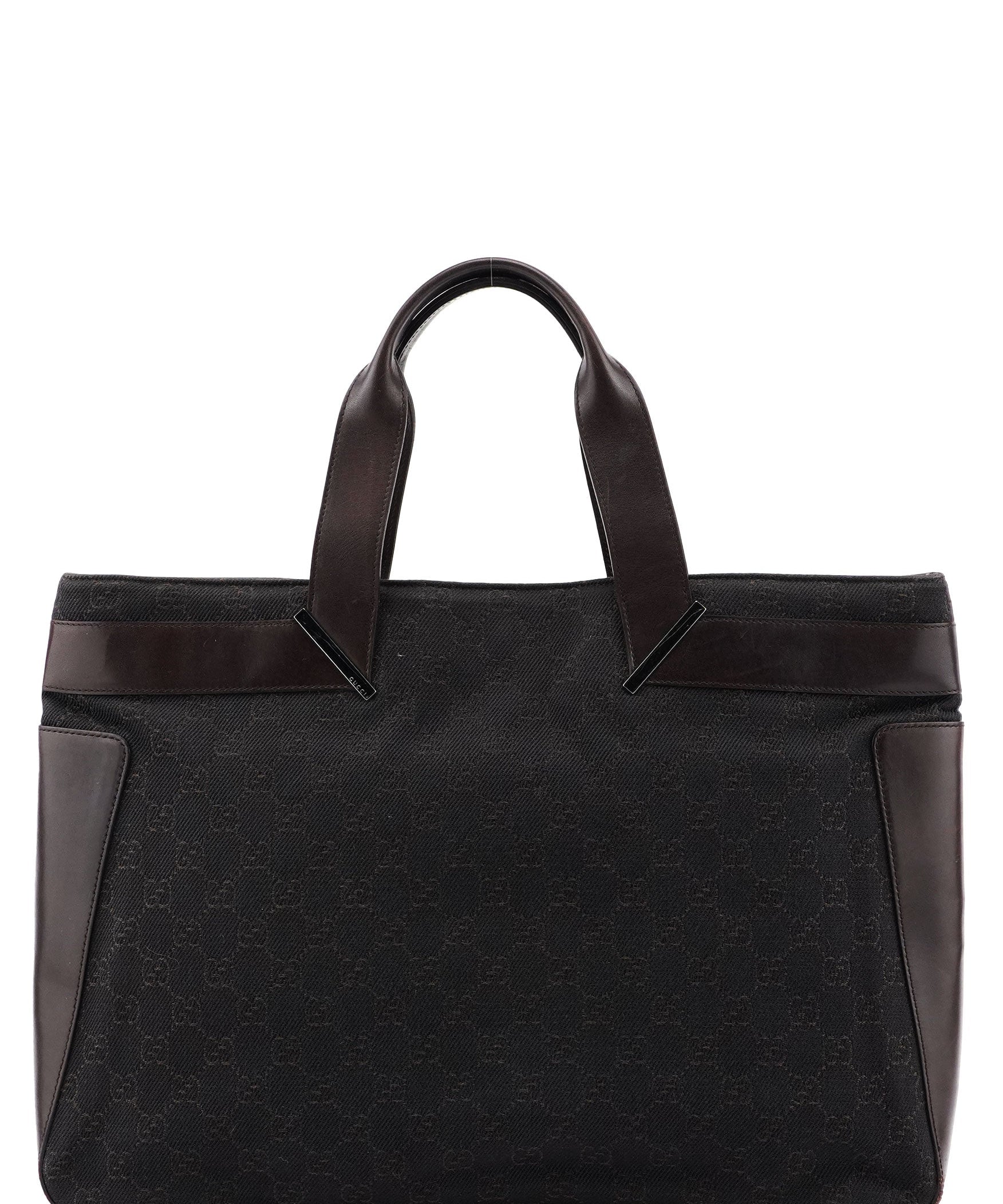 Gucci 73982 Brown GG Canvas Tote Bag