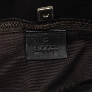 Gucci 73984 Brown GG Leather Tote Bag