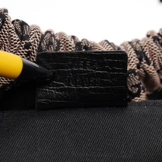 Gucci 76554 Beige GG Ruched Hobo Bag