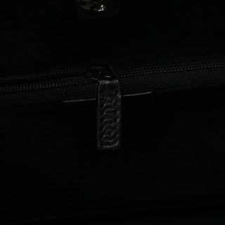 Gucci 76554 Black Calfskin Ruched Handbag