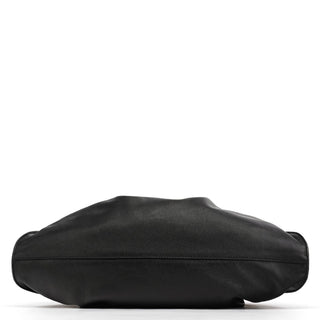 Gucci 76554 Black Calfskin Ruched Handbag