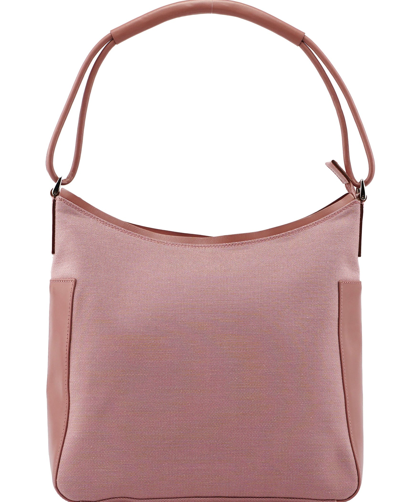 Gucci 77112 Pink Canvas Hobo Shoulder Bag