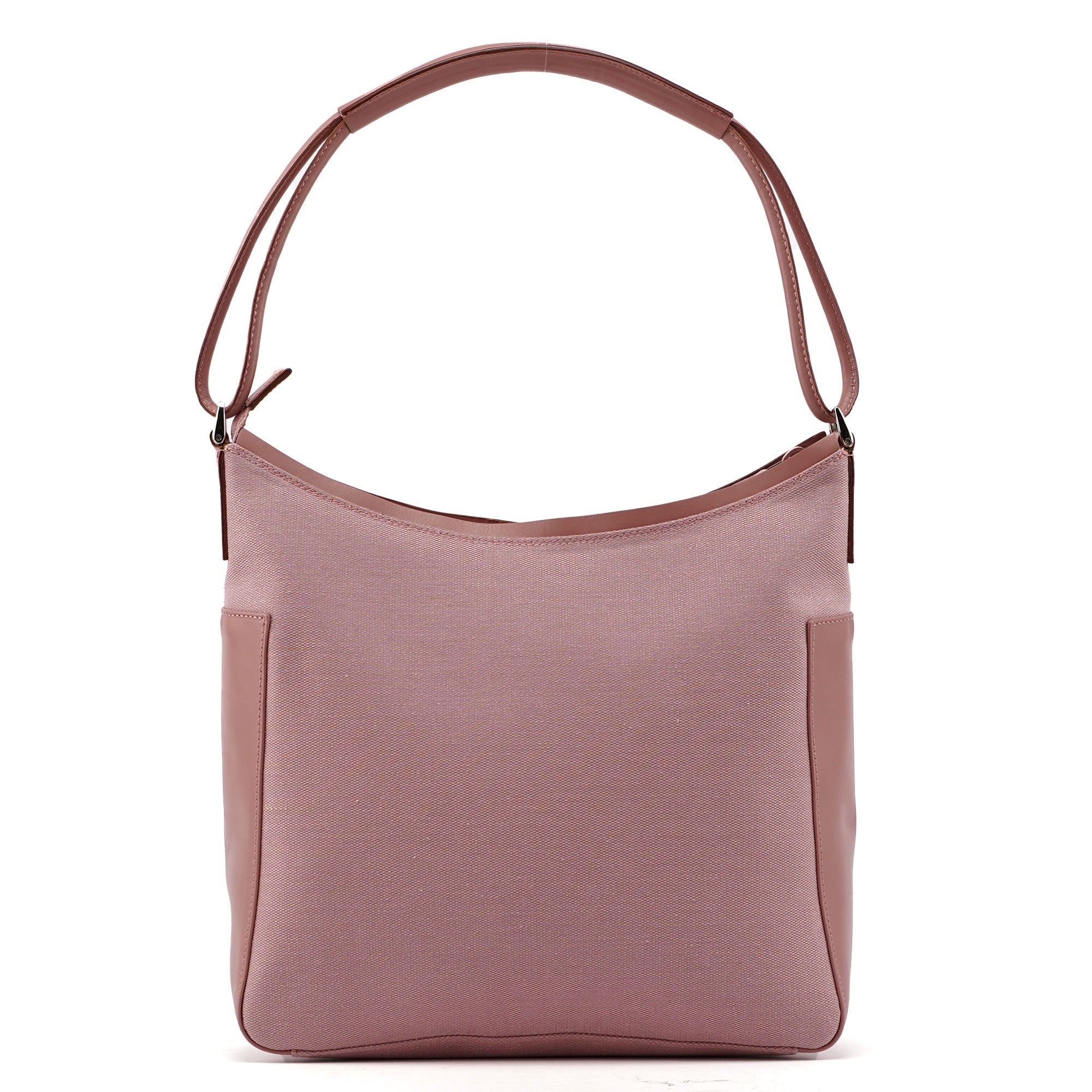 Gucci 77112 Pink Canvas Hobo Shoulder Bag