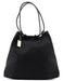 Gucci 90640 Black GG Drawstring Shoulder Bag