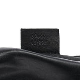 Gucci 90644 Black GG Canvas Drawstring Shoulder Bag