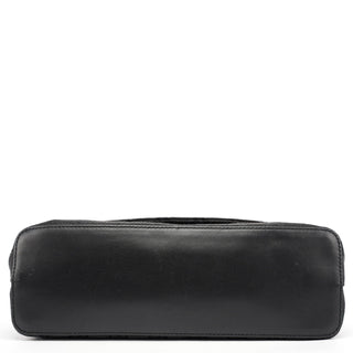 Gucci 90646 Black GG Leather Shoulder Bag