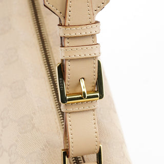 Gucci 92706 Beige GG Canvas Shoulder Bag