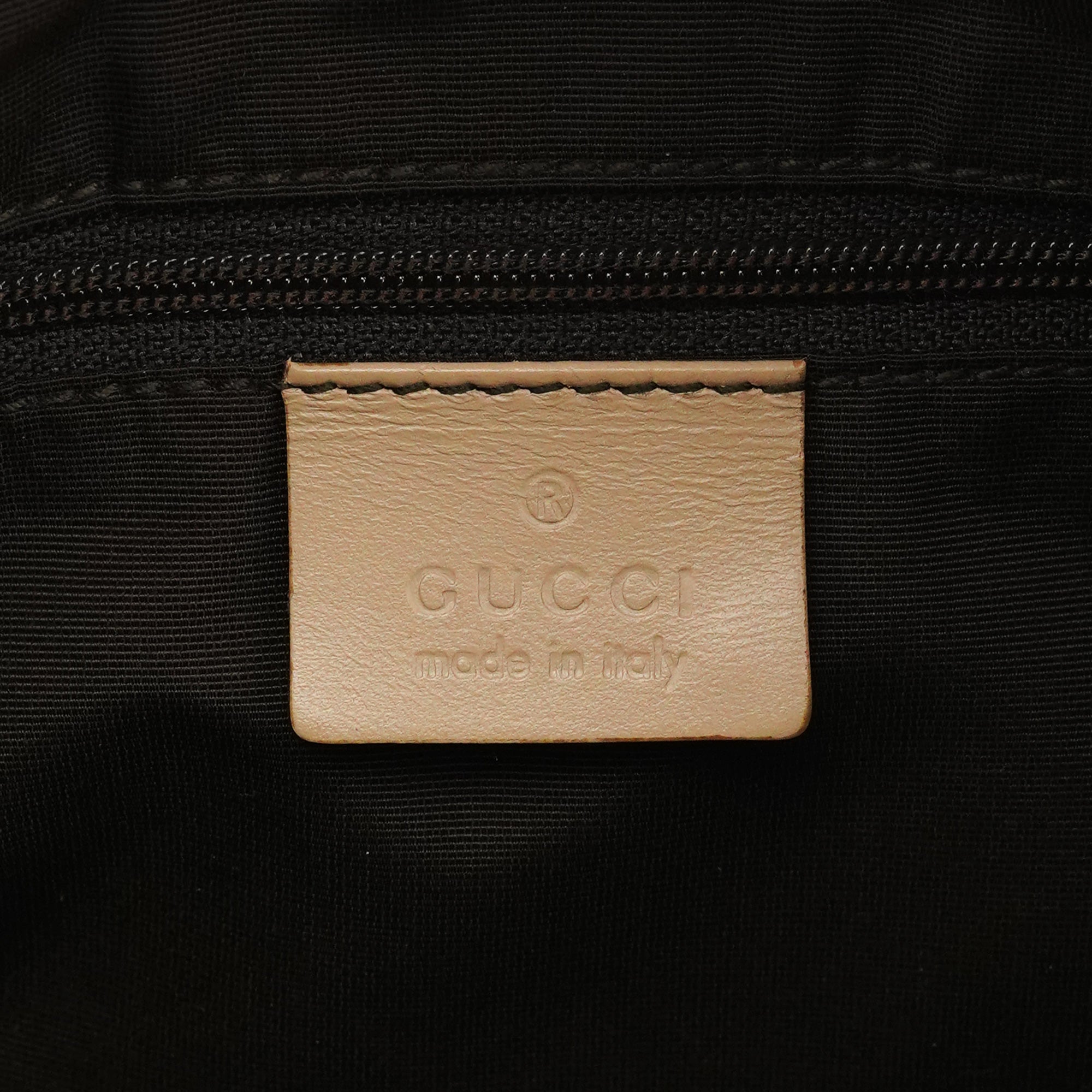 Gucci 92706 Beige GG Canvas Shoulder Bag
