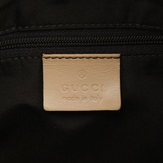 Gucci 92706 Beige GG Canvas Shoulder Bag