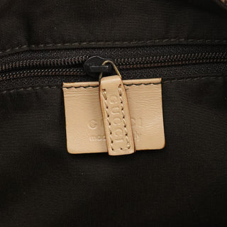 Gucci 92706 Beige GG Canvas Shoulder Bag