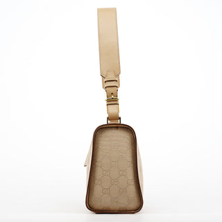 Gucci 92706 Beige GG Canvas Shoulder Bag