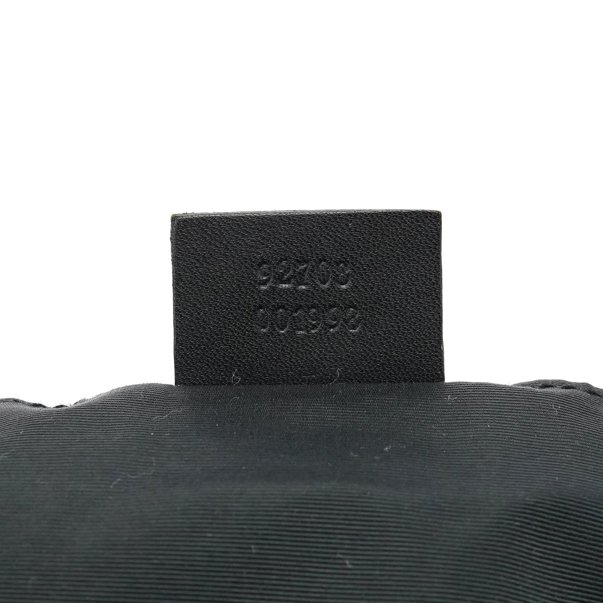 Gucci 92708 Sac Bamboo en denim GG anthracite