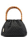 Gucci 92708 Anthracite GG Denim Bamboo Bag