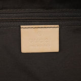 Gucci 92729 Beige GG Leather Tote Bag