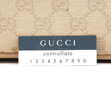 Gucci 92729 Beige GG Leather Tote Bag