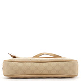 Gucci 92729 Beige GG Leather Tote Bag