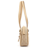 Gucci 92729 Beige GG Leather Tote Bag