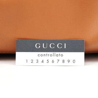 Gucci 94898 Tan Leather Tote Bag