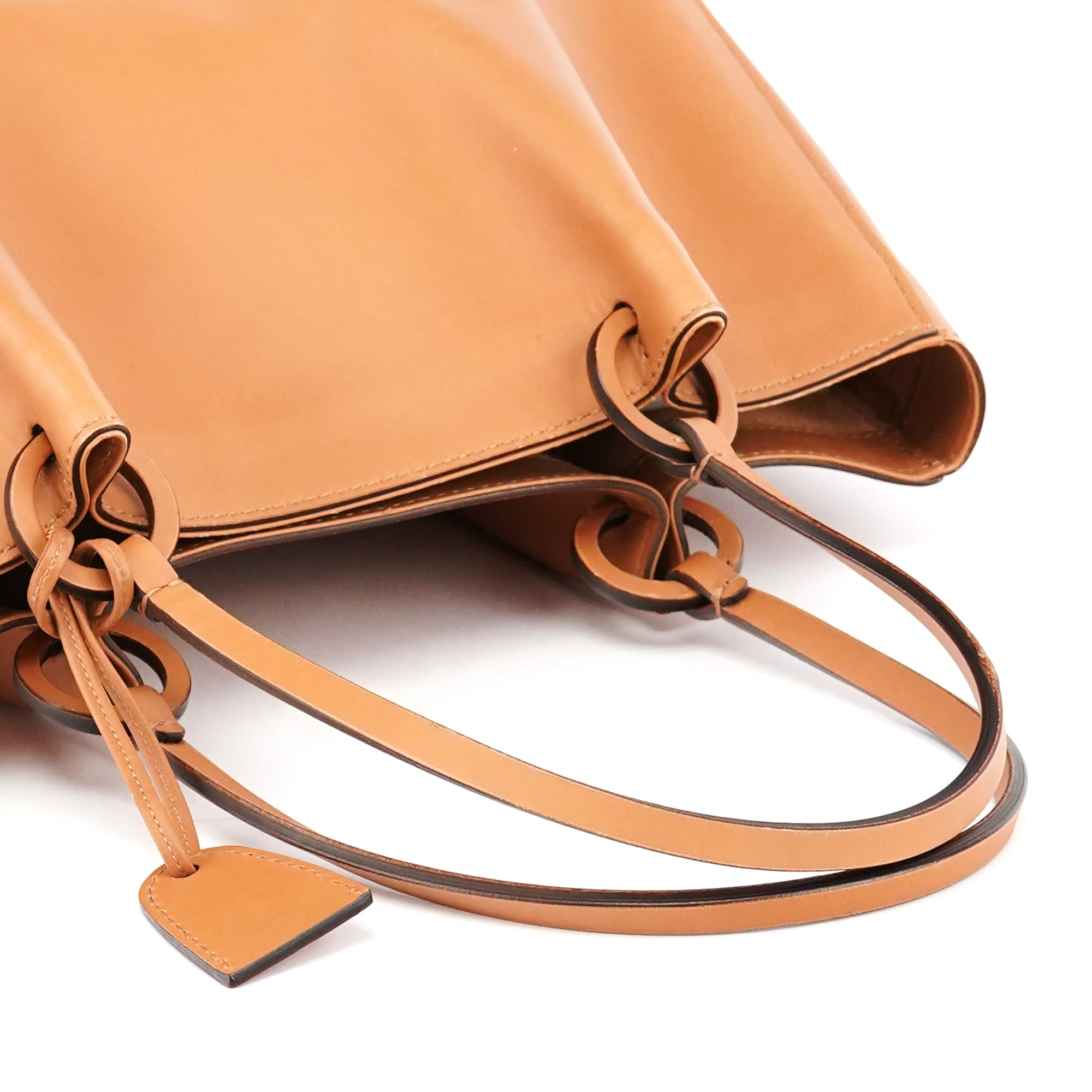 Gucci 94898 Sac cabas en cuir camel