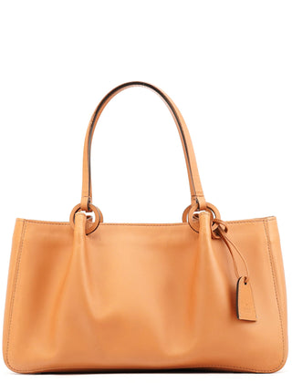 Gucci 94898 Tan Leather Tote Bag
