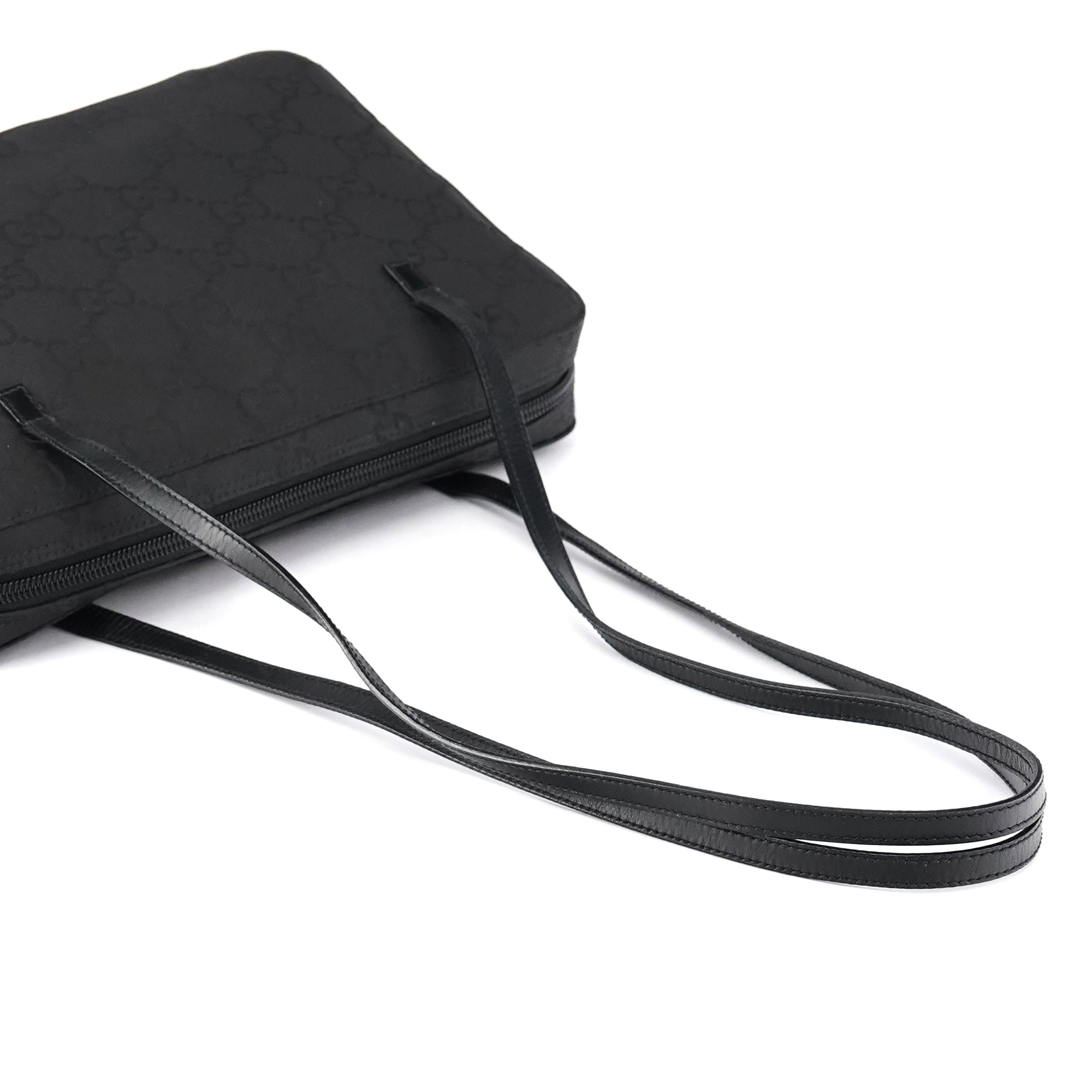 Gucci 96049 Black GG Nylon Tote Bag