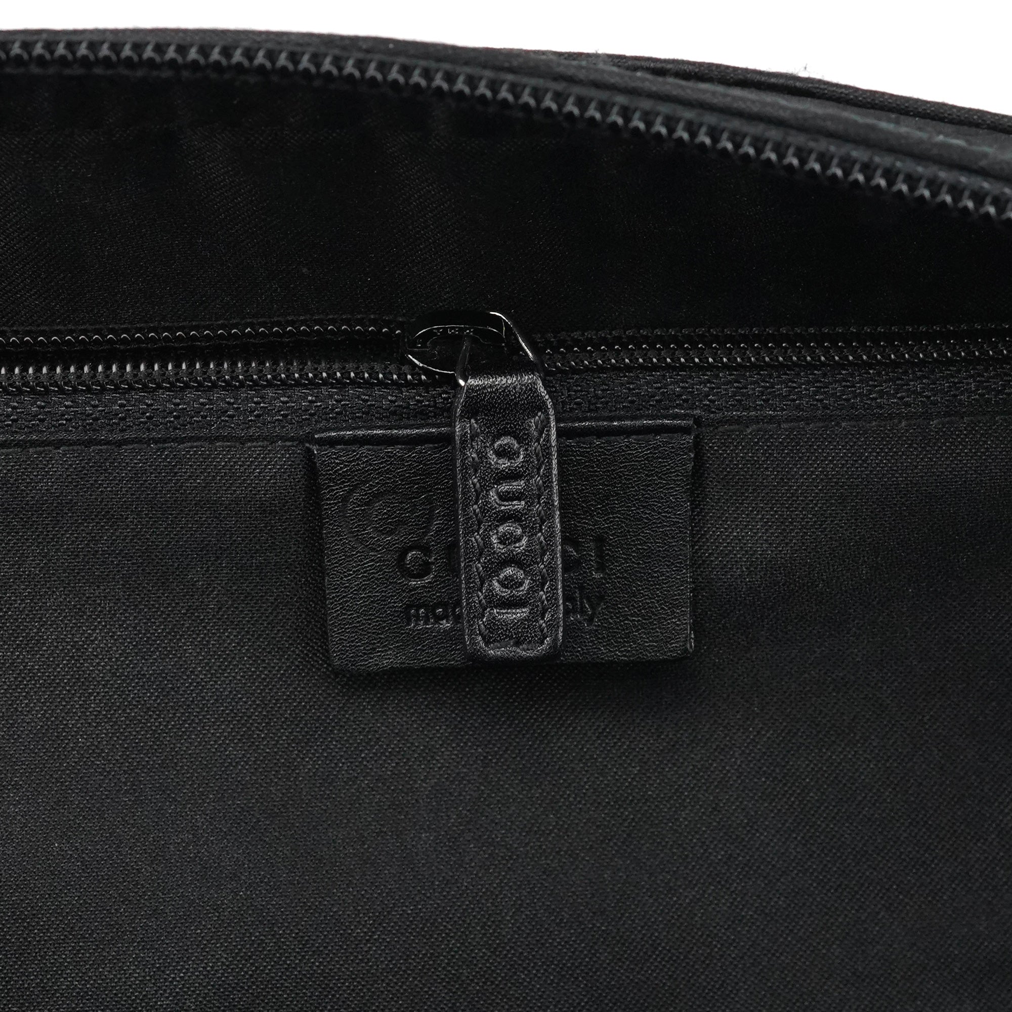 Gucci 96049 Black GG Nylon Tote Bag