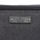 Gucci Anthracite Denim Boat Bag