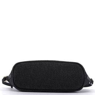 Gucci Anthracite Denim Boat Bag