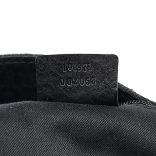 Gucci Anthracite Denim GG Horsebit Tote Bag