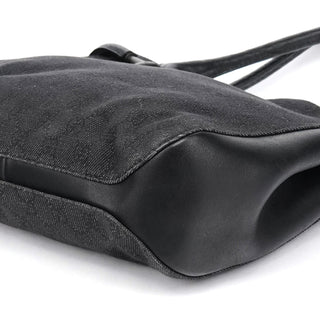Gucci Anthracite Denim GG Horsebit Tote Bag