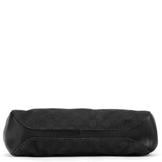 Gucci Anthracite Denim GG Horsebit Tote Bag