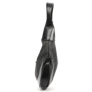 Gucci Anthracite Denim GG Jackie Shoulder Bag