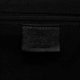 Gucci Anthracite Denim GG Jackie Shoulder Bag