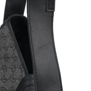 Gucci Anthracite Denim GG Jackie Shoulder Bag