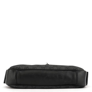Gucci Anthracite Denim GG Jackie Shoulder Bag
