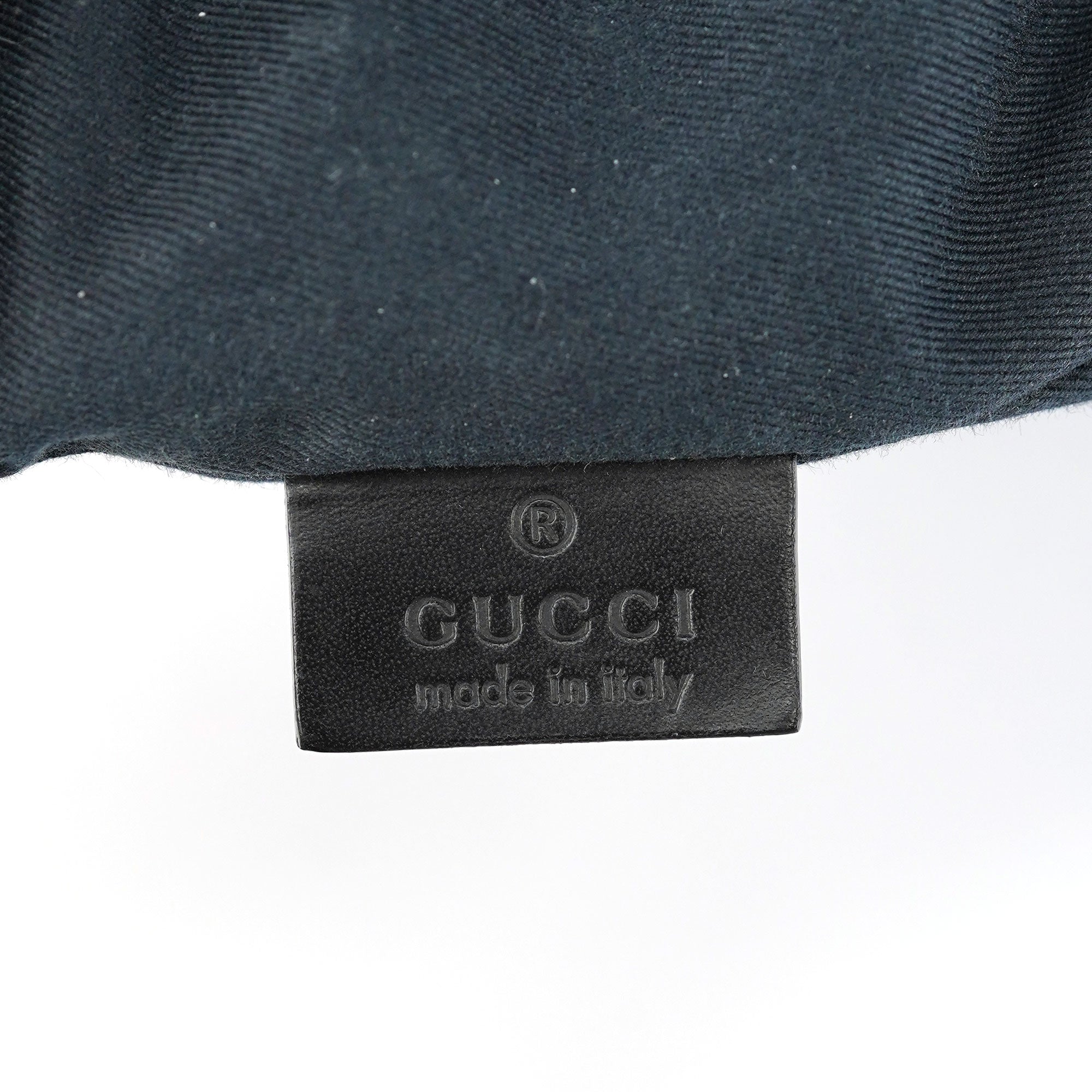 Gucci Anthracite Denim GG Tote Bag