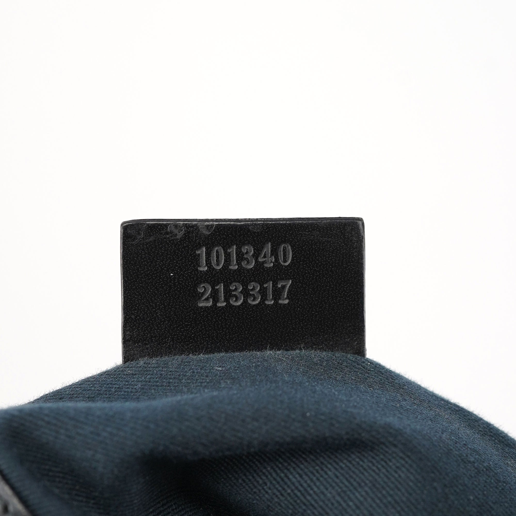 Gucci Anthracite Denim GG Tote Bag