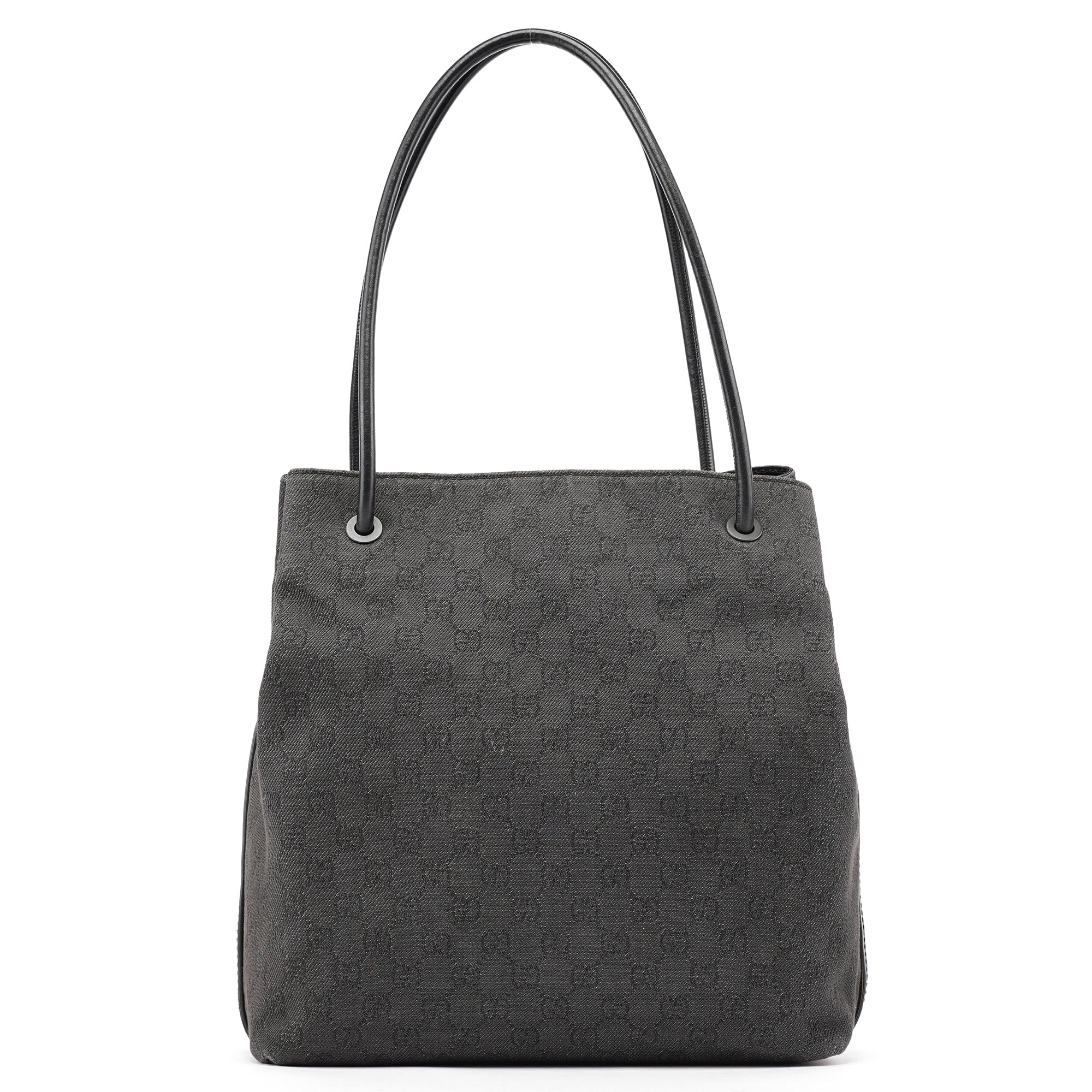 Gucci Sac cabas en denim GG anthracite