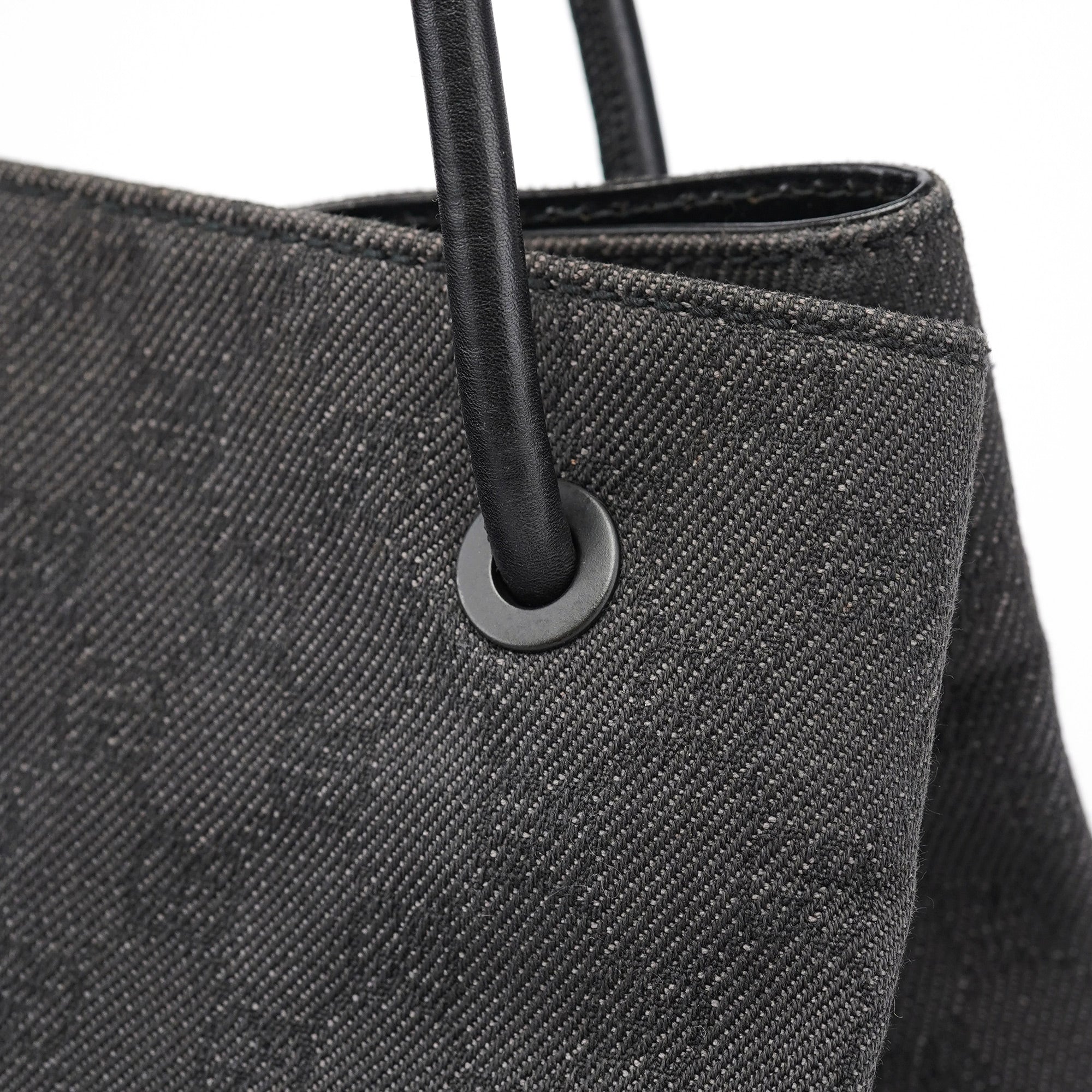 Gucci Sac cabas en denim GG anthracite