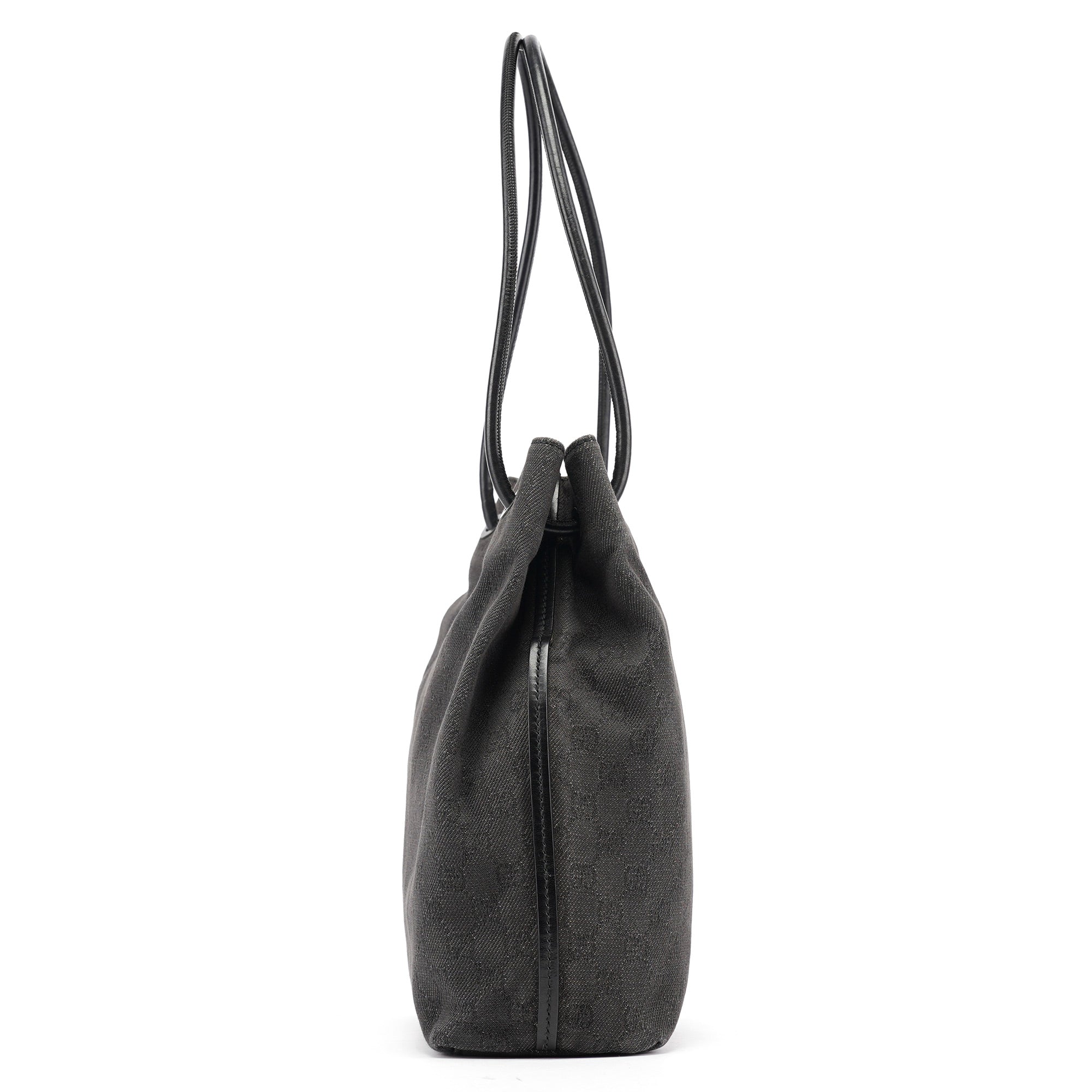 Gucci Sac cabas en denim GG anthracite