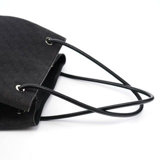 Gucci Anthracite Denim GG Tote Bag