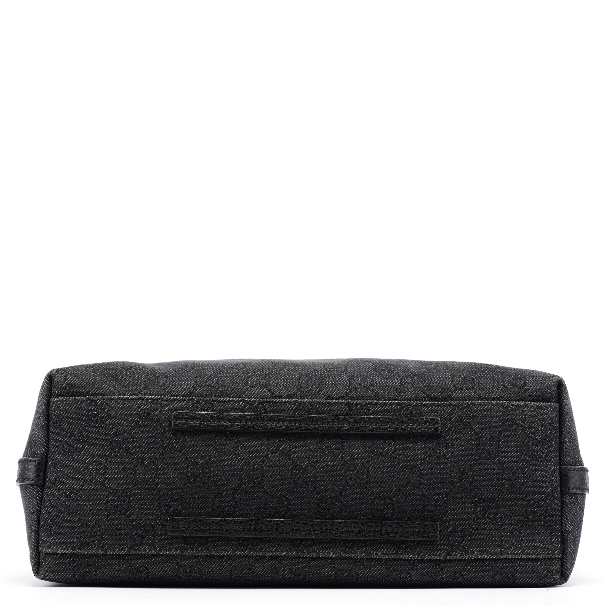 Gucci Anthracite Denim GG Tote Bag
