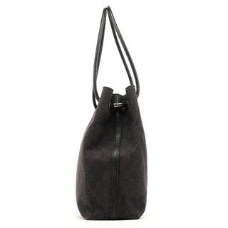 Gucci Anthracite Denim GG Tote Bag