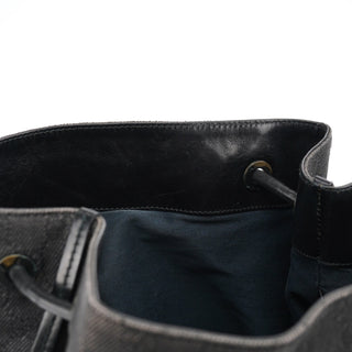 Gucci Anthracite Denim GG Tote Bag