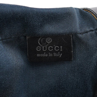 Gucci Anthracite Denim GG Tote Bag