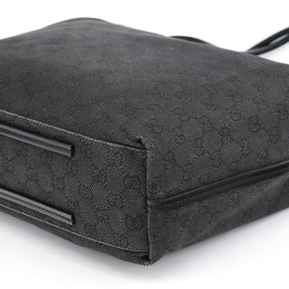 Gucci Anthracite Denim GG Tote Bag