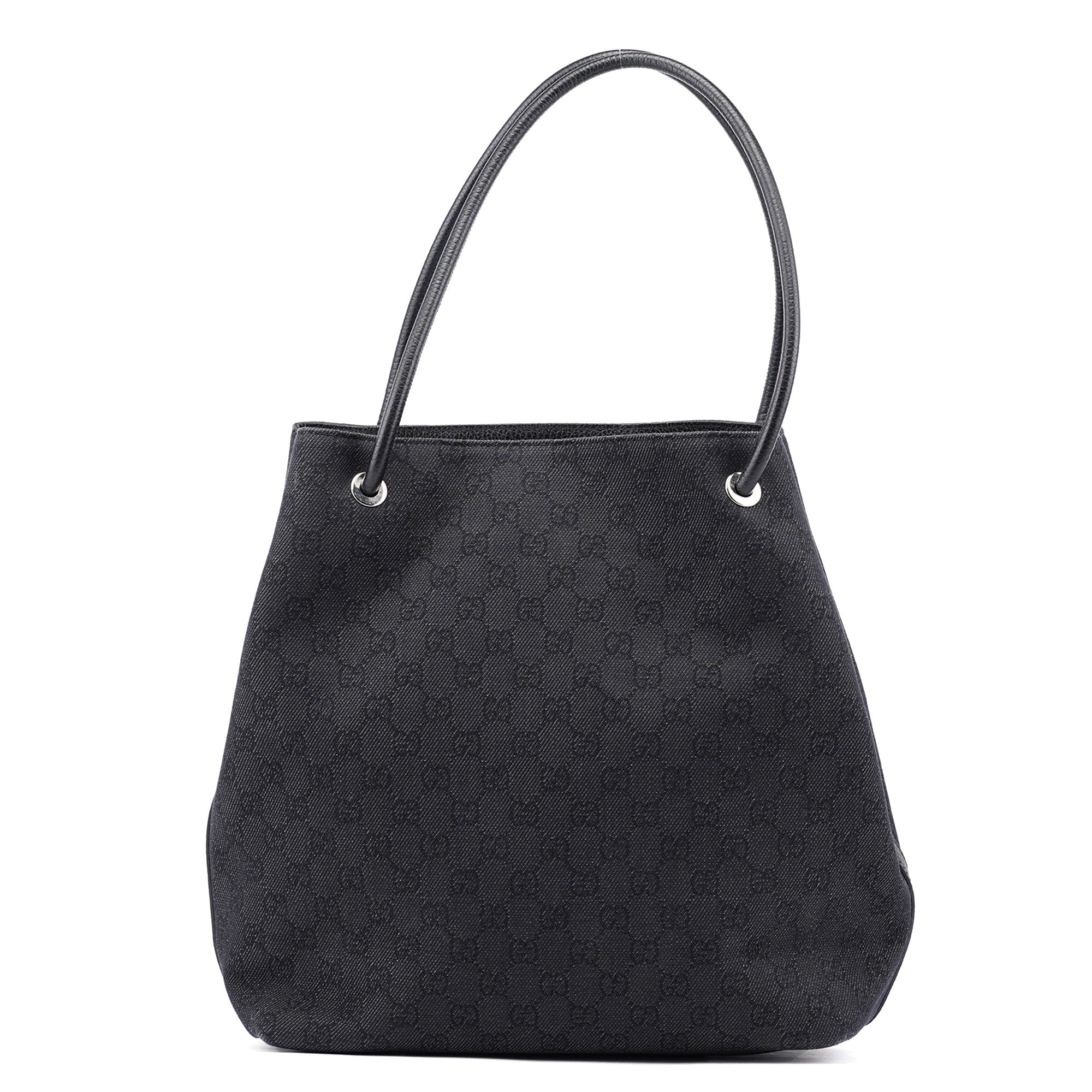 Gucci Sac cabas en denim GG anthracite