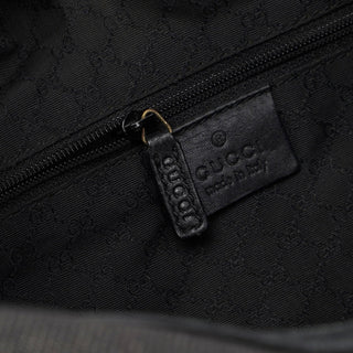 Gucci Anthracite Denim V Hobo Bag