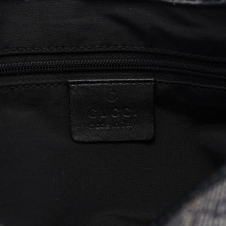 Gucci Anthracite GG Denim Jackie Shoulder Bag